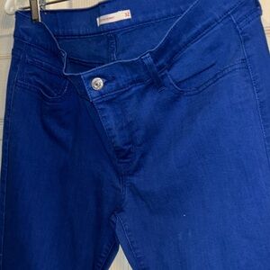 Levi's Vibrant Blue Women's Jeggings